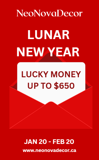 Lunar New Year 2025: Get $650 lucky money - NeoNova Decor
