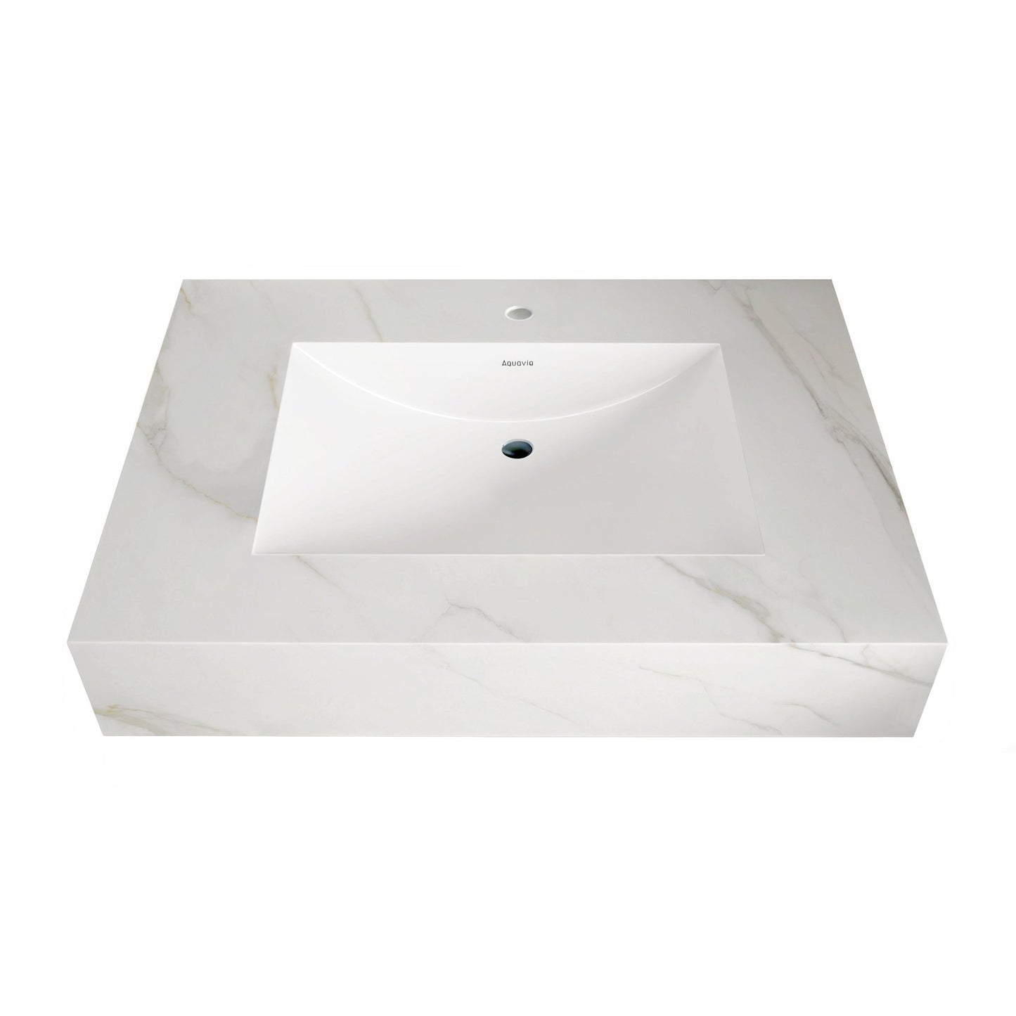 32" Sintered Stone Vanity Thickness Top - Various Colors - VanityCalacatta Gold NeoNova Decor