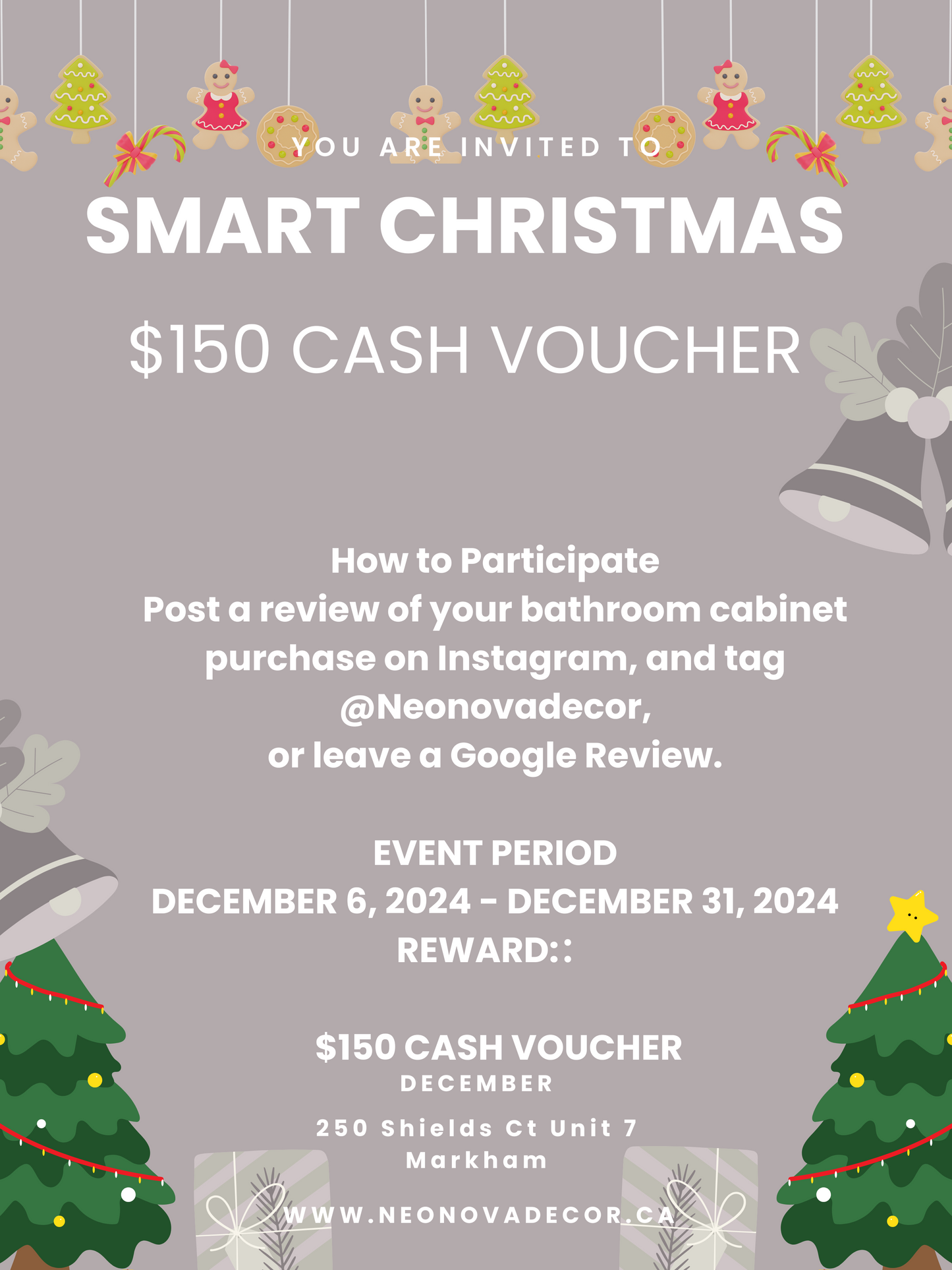 Review Get Christmas $150 Gift Card