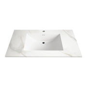 40”/48" Ultra - Thin Sintered Stone Vanity Top - Kass Gold Finish | Lightweight & Durable - 40 inch NeoNova Decor