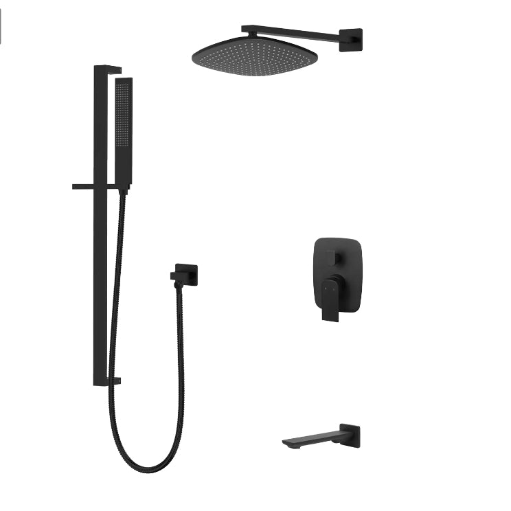 Three Way Pressure balanced Shower System - N55127MB-W12ATS
