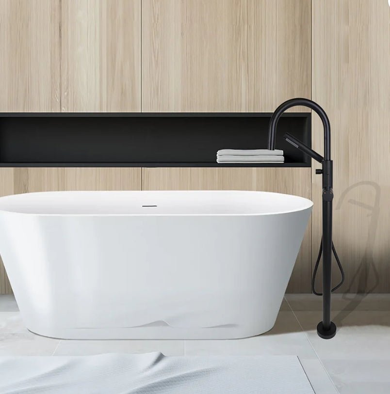 Freestanding Bathtub Faucet - N71105 - FaucetMATTE BLACK NeoNova Decor