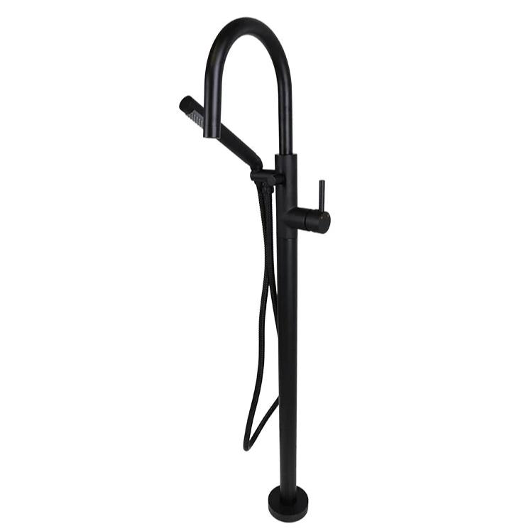 Freestanding Bathtub Faucet - N71105 - FaucetMATTE BLACK NeoNova Decor
