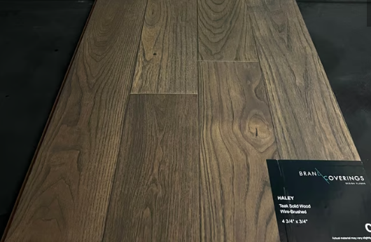 Brand Coverings Hardwood Flooring- Teak