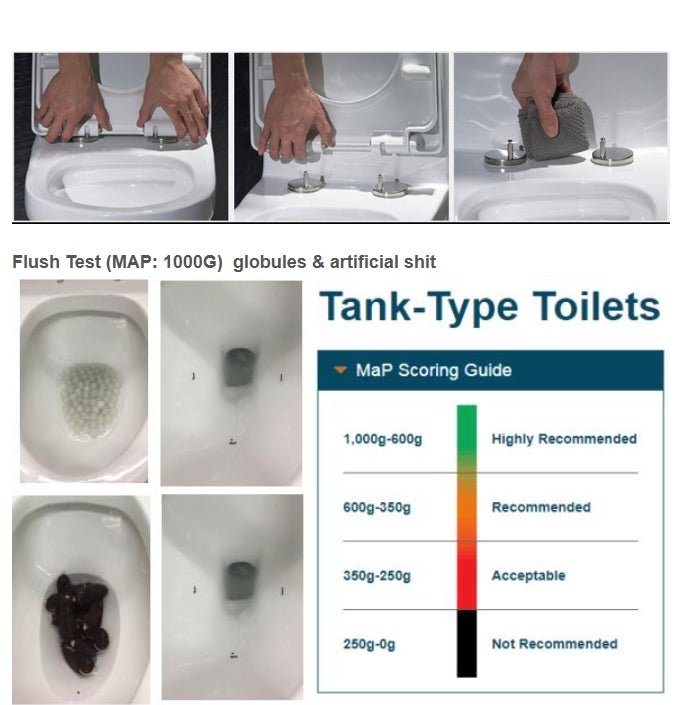 One - Piece Siphonic Toilet – Dual Flush, Soft Close Seat, 12” Rough - in,2187Y - toilet NeoNova Decor
