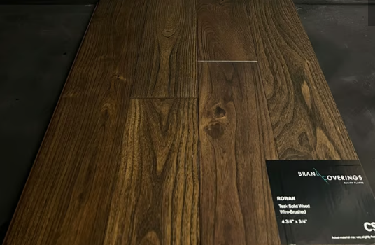 Brand Coverings Hardwood Flooring- Teak