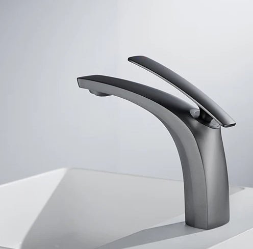 Single Hole Bathroom Faucet - N11170 - FaucetGraphite Black NeoNova Decor