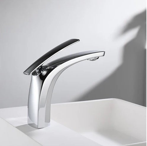 Single Hole Bathroom Faucet - N11170 - FaucetPolished Chrome NeoNova Decor