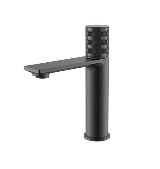 Single Hole Bathroom Faucet - N11500 - FaucetGRAPHITE BLACK NeoNova Decor