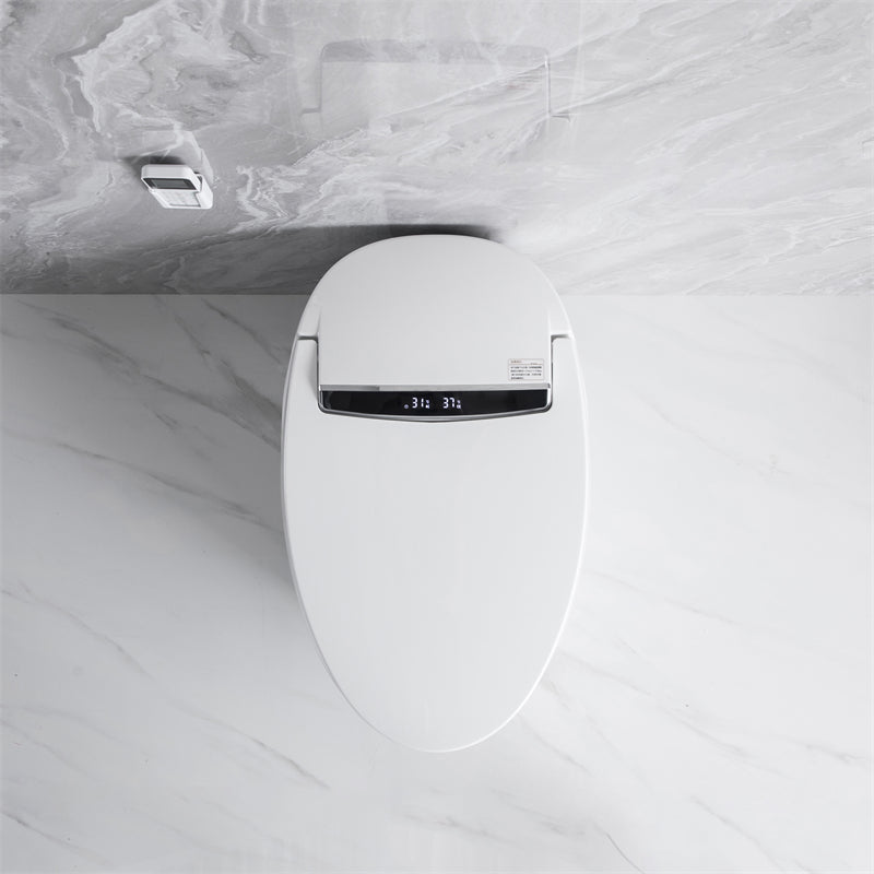 Smart Bidet Toilet with Auto Flush, Heated Seat, Dryer & Night Light – CUPC Certified - Smart Toilet NeoNova Decor