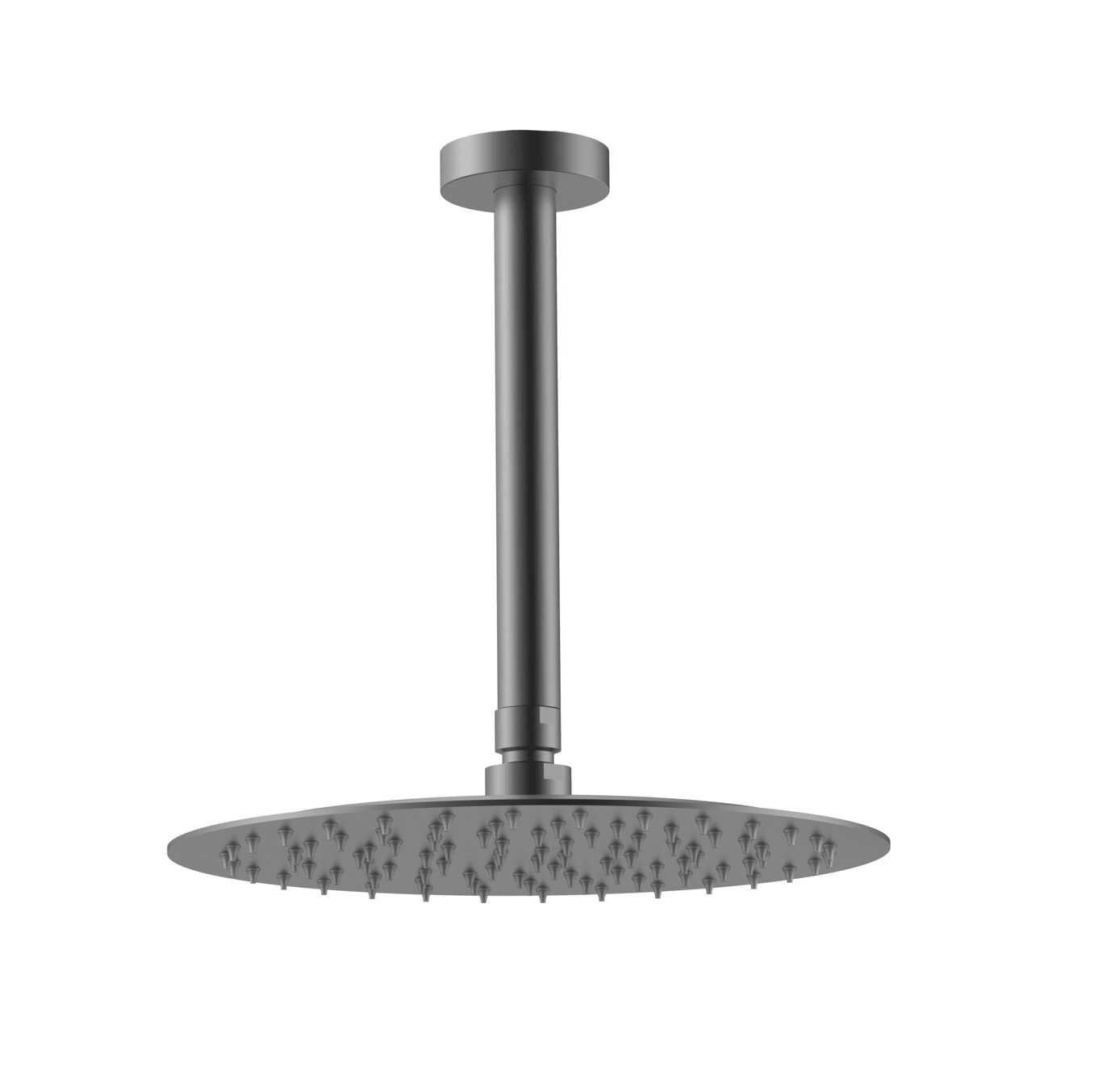 10" Thermostatic Rain Shower Head System with Hand Shower - Gun Metal