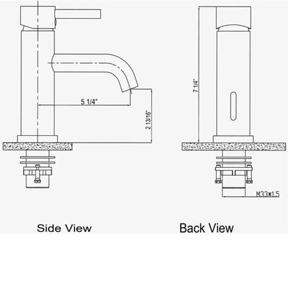 Single Hole Bathroom Faucet - N11104