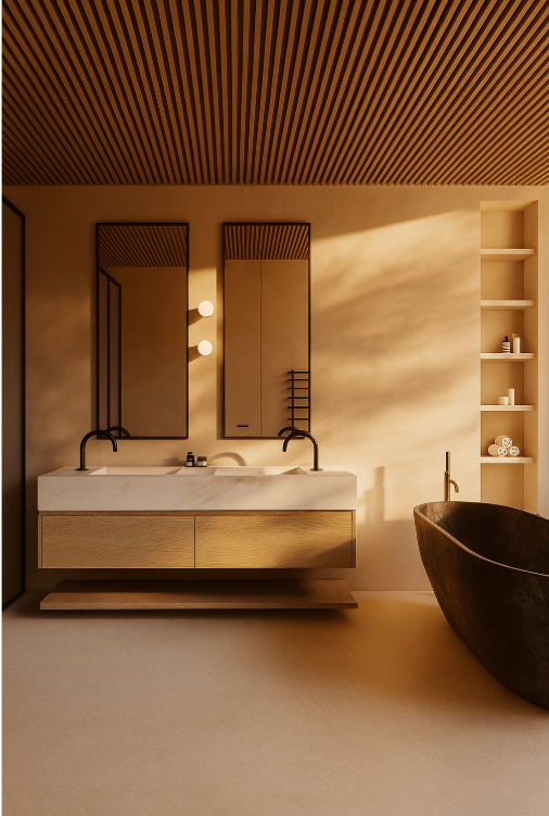 Golden Hour Double Vanity