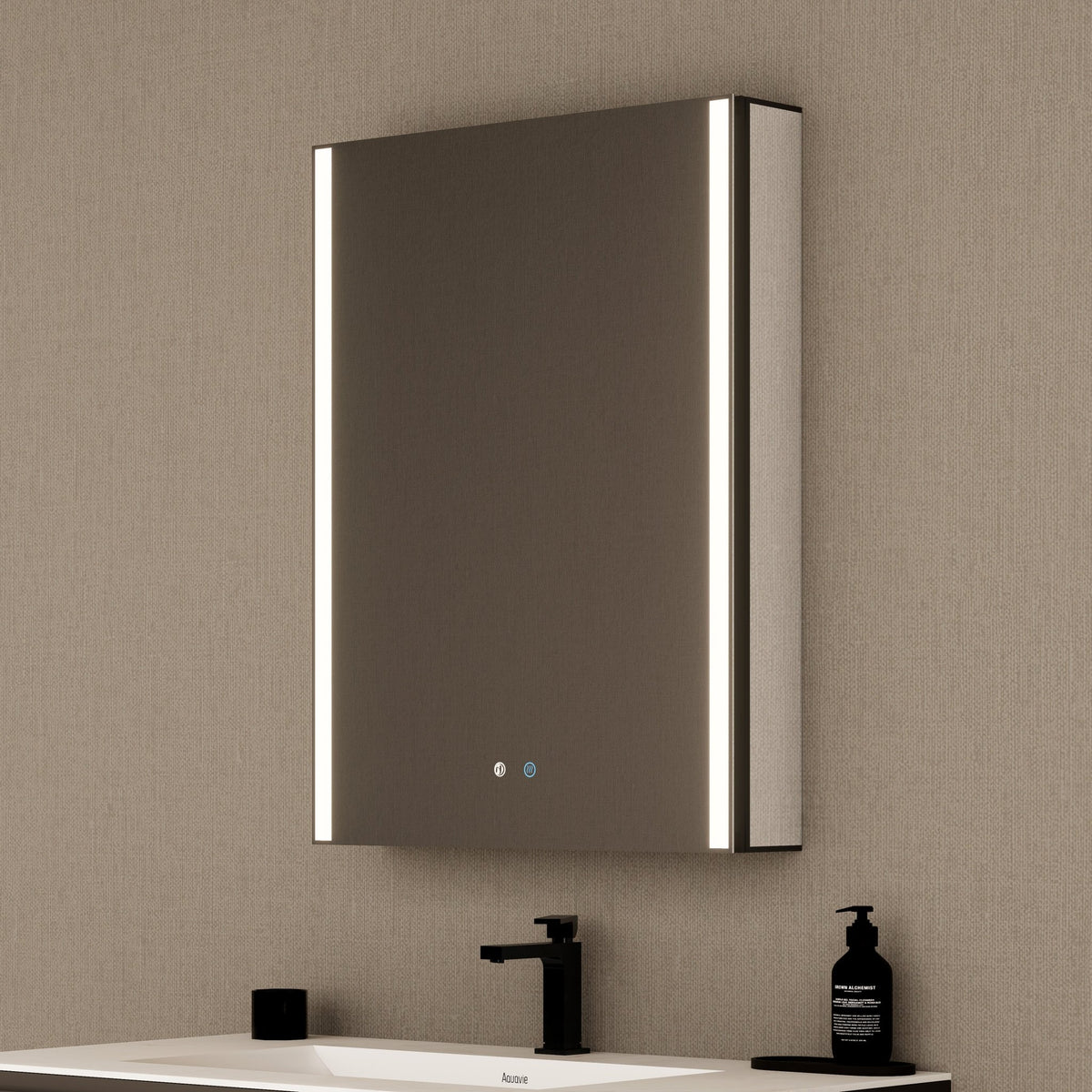 24" LED Anti-Fog Medicine Cabinet with Blum Soft-Close Hinges -Medicine Cabinet24"x32"