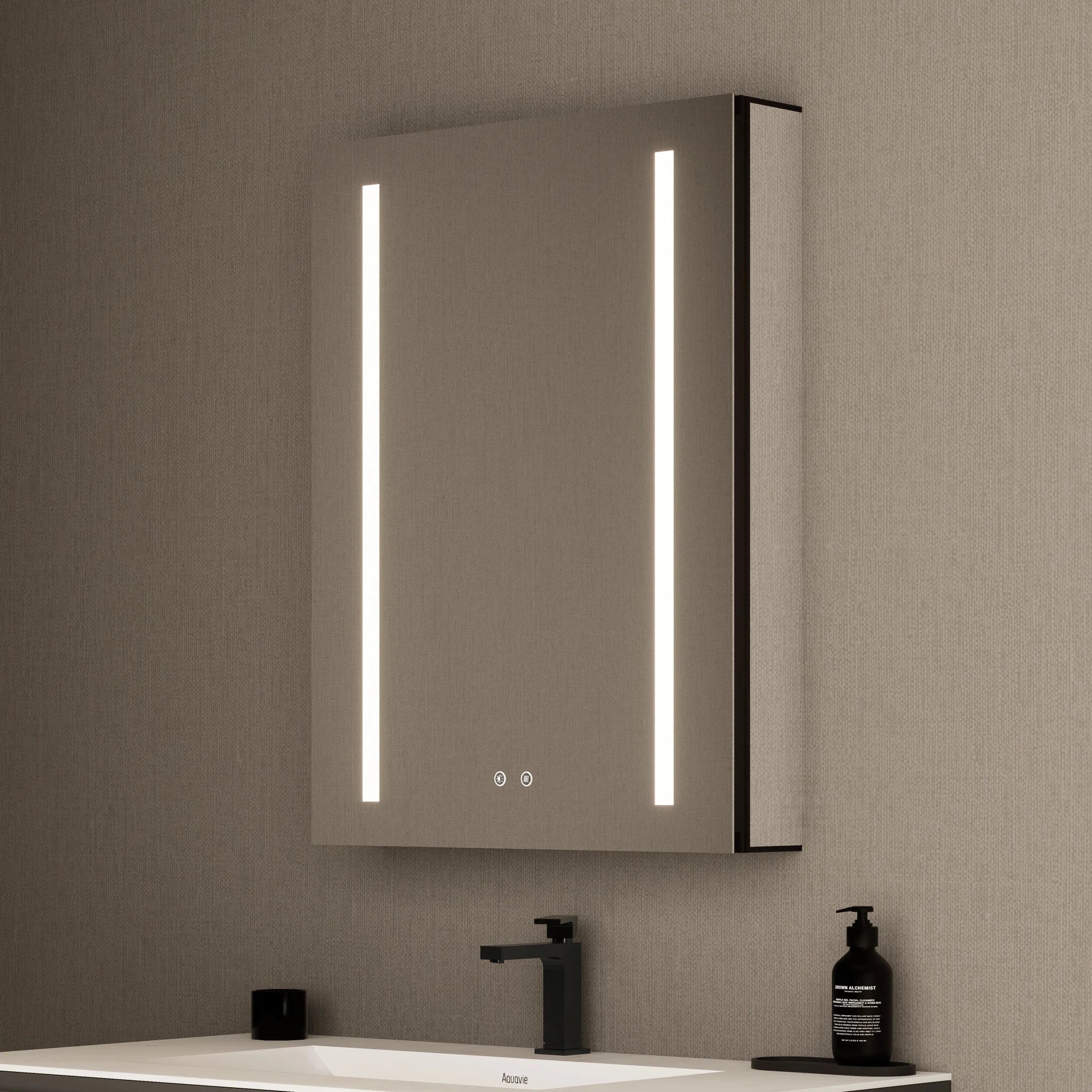 24"x32" LED Medicine Cabinet – Blum Hinges, Built - in Outlet - Medicine Cabinet24"
