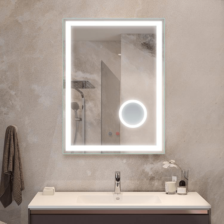 26"/30" LED Bathroom Rectangular Mirror | Anti - Fog | Dimmable | Magnifying - LED MIrror30''*32'' NeoNova Decor