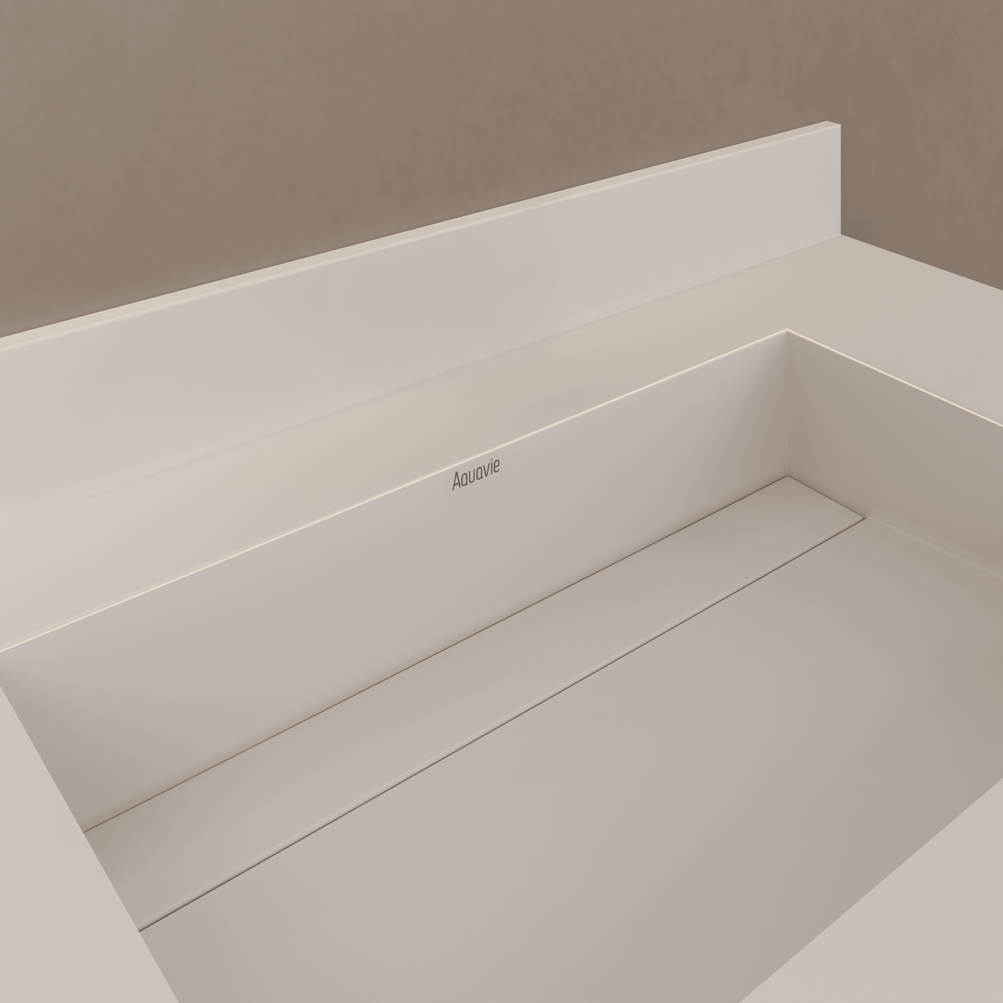 32" / 40" Monolithic Floating Vanity & Integrated Top | Glacier White Sintered Stone Single Sink with Hidden Drain -Vanity40"