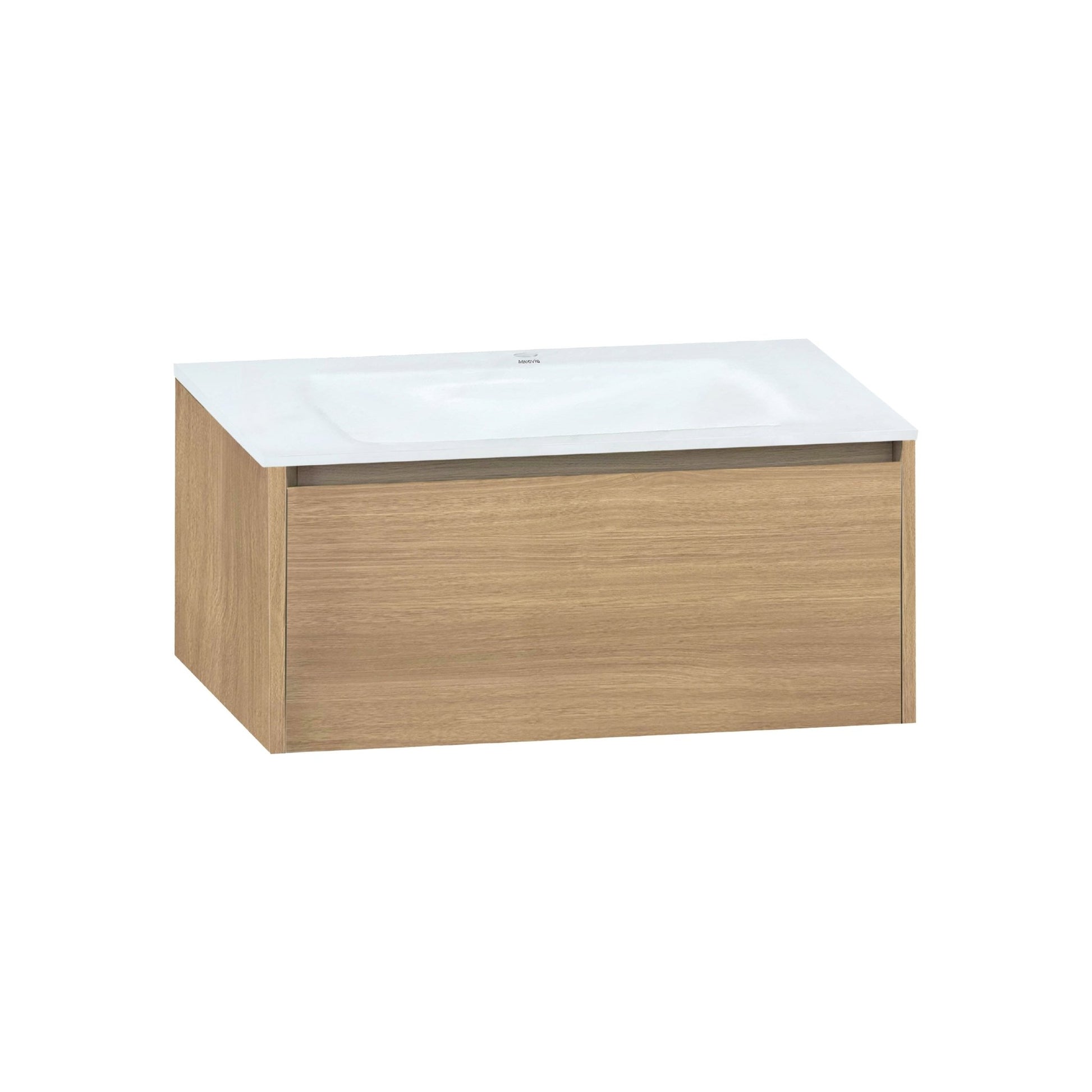 32''/36''/40'' Thermoformed Stone Top with Single Floating Bathroom Vanity - VanityZMR NeoNova Decor