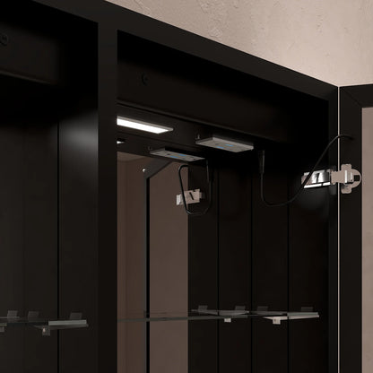 26" x 32" LED Mirror Medicine Cabinet – Aluminum Frame, Anti-Fog, Recessed or Surface Mount