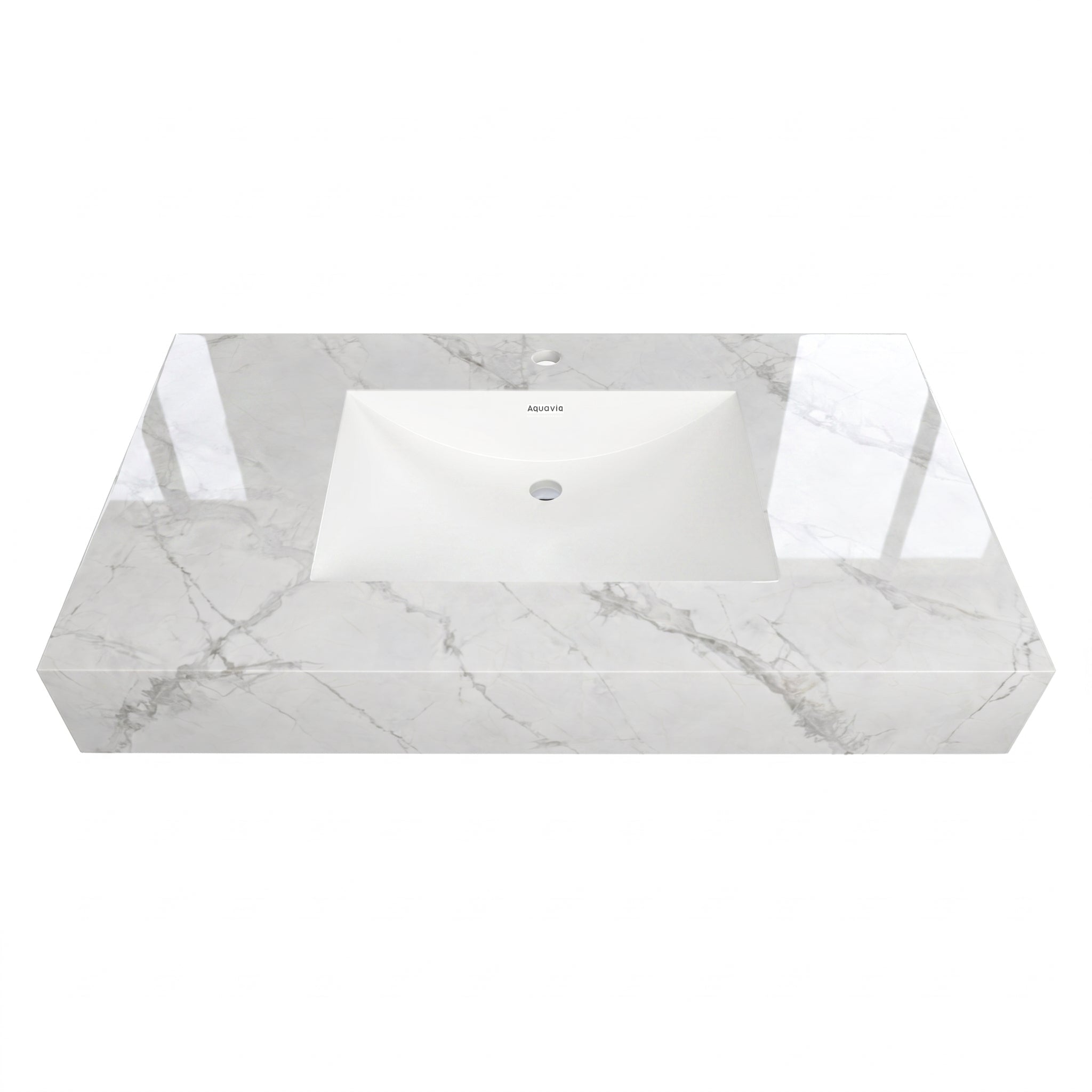 40" Sintered Stone Vanity Top - VanityIce Grey