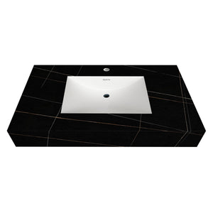 Black Marquina Gold Veins