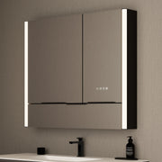 41" x 36" LED Medicine Cabinet with Anti - Fog Mirror, CRI 90 & Built - in Fridge - Medicine Cabinet41"x36"