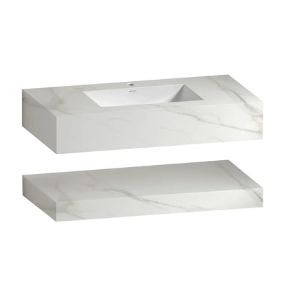 30", 40" and 48 Inch Floating Bathroom Vanity Hotel Style