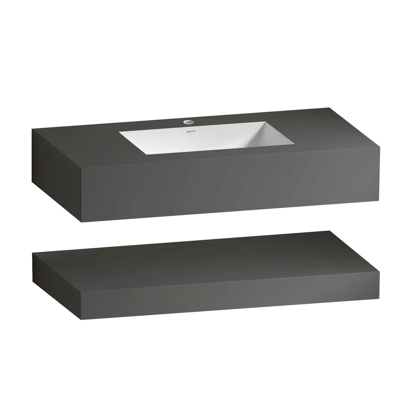 30", 40" and 48 Inch Floating Bathroom Vanity Hotel Style