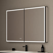 48"x32" LED Mirror Cabinet, Anti - Fog, Dimmable Light & Memory – Wall - Mounted - Medicine Cabinet48"x32"