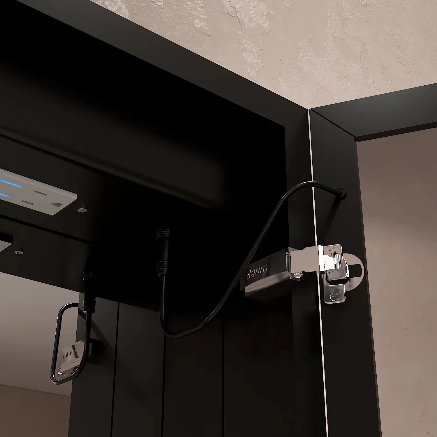 30"x32" LED Medicine Cabinet – Blum Hinges, Makeup Mirror, Built-in Outlet 30"x32"