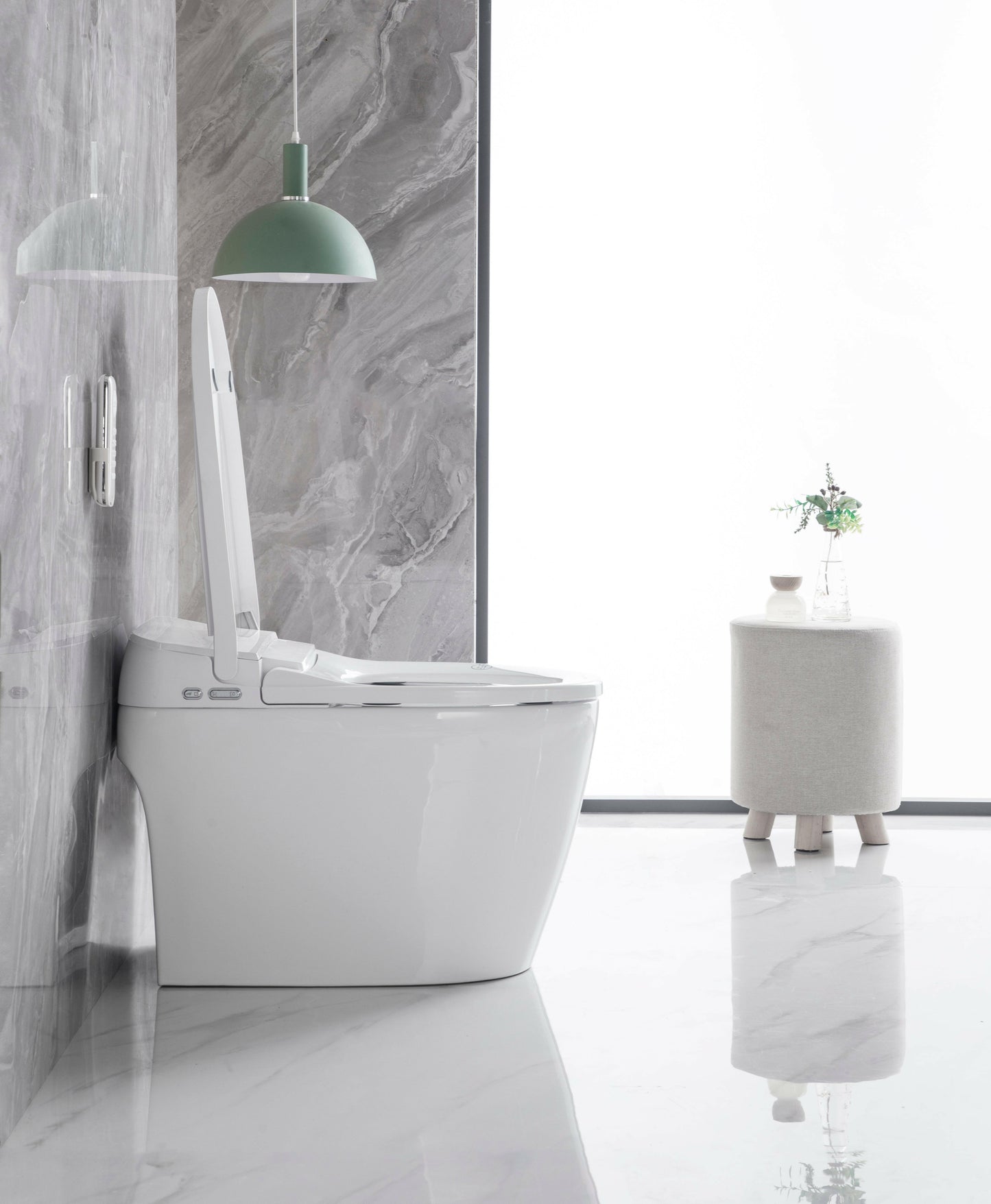 2230C  One-Piece Smart Toilet with Advanced Bidet and Soft Closing Seat.