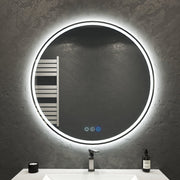 Luna Round LED Mirror – 30" / 36" - LED MIrror30" x 30" NeoNova Decor