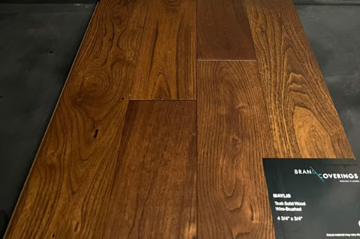 Brand Coverings Hardwood Flooring- Teak