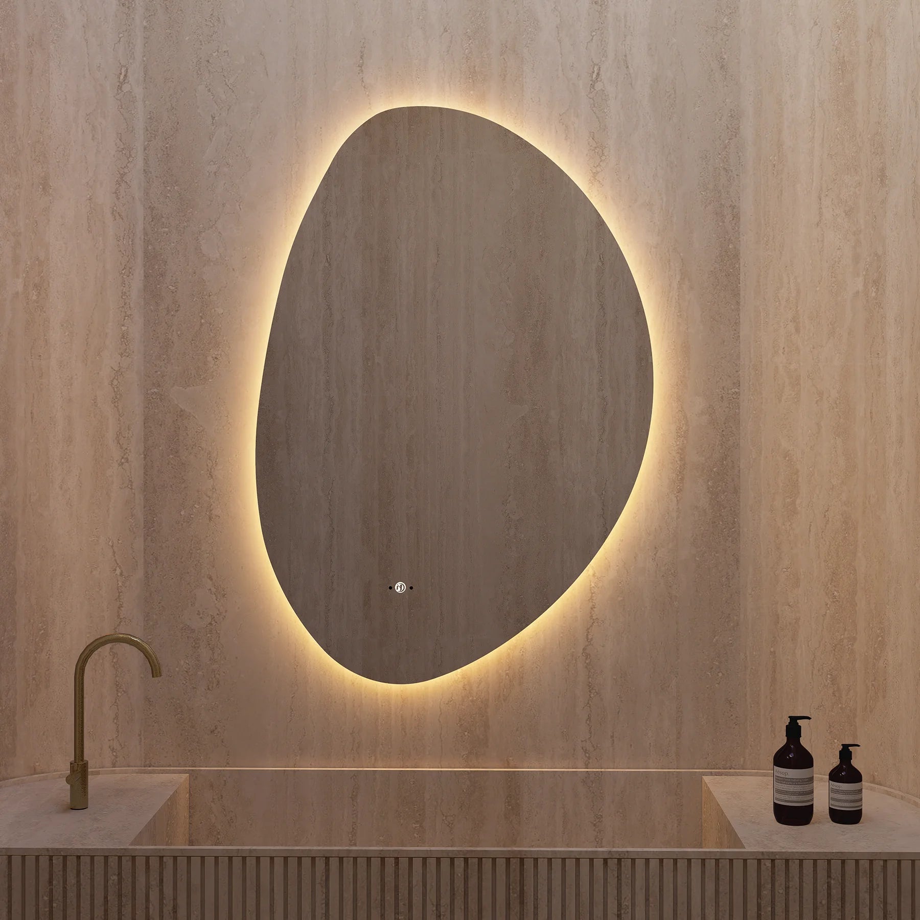 Minimal LED Mirror with Anti - Fog & Touchless Control - LED MIrror24“x36”
