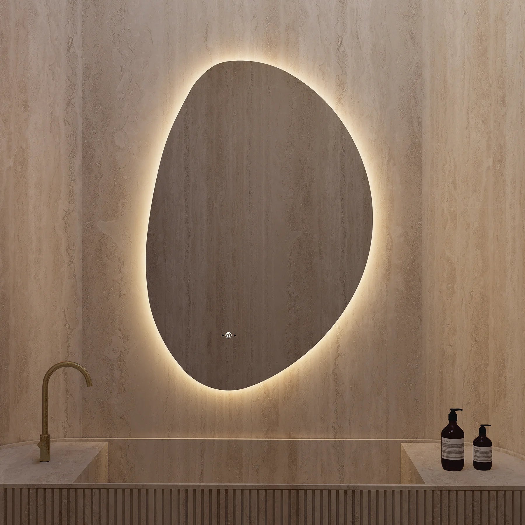 Minimal LED Mirror with Anti - Fog & Touchless Control - LED MIrror24“x36”