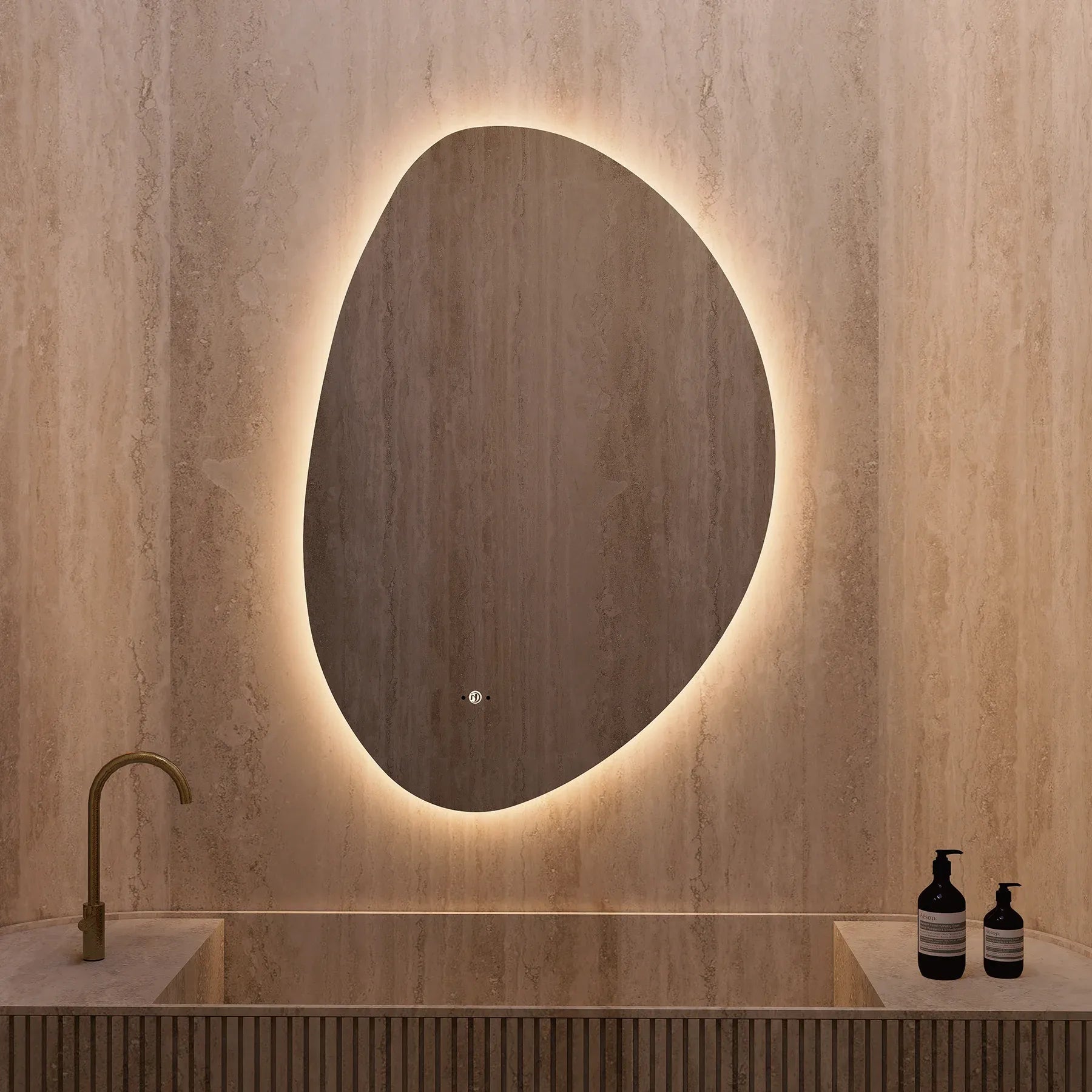 Minimal LED Mirror with Anti - Fog & Touchless Control - LED MIrror24“x36”