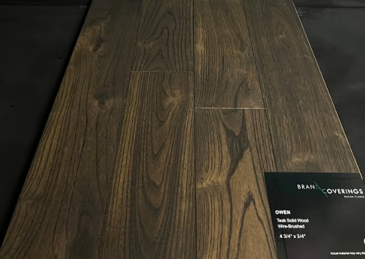 Brand Coverings Hardwood Flooring- Teak