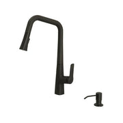 Pull - down Dual Spray Kitchen Faucet - N23128 - FaucetMatte Black NeoNova Decor