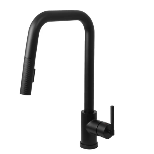 Single handle Pull - down Spray Kitchen Faucet - N23200 - FaucetMatte Black NeoNova Decor