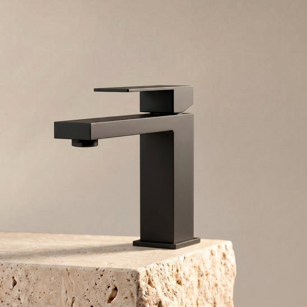 Velva EDGE Collection | Forward - Leaning SUS304 Stainless Steel Faucet (cUPC) - FaucetMatte Black