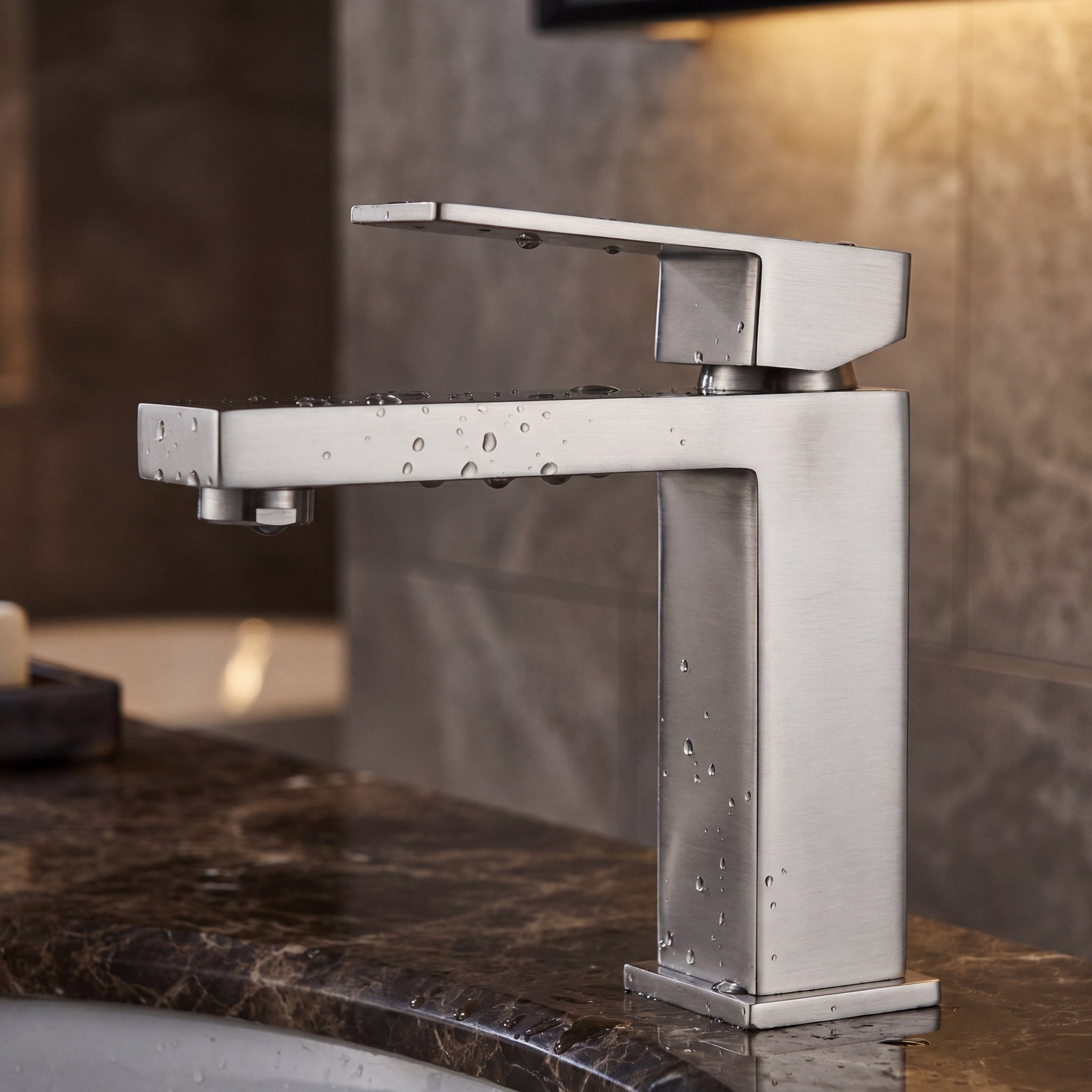 Velva EDGE Collection | Forward - Leaning SUS304 Stainless Steel Faucet (cUPC) - FaucetPolished Chrome