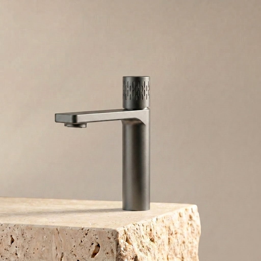 Velva LUNA Collection | Matrix Edition Single - Hole Faucet - FaucetGun Metal