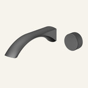 Velva LUNA Collection | Minimalist Wall - Mounted Bathroom Faucet in Solid Brass - FaucetGun Metal
