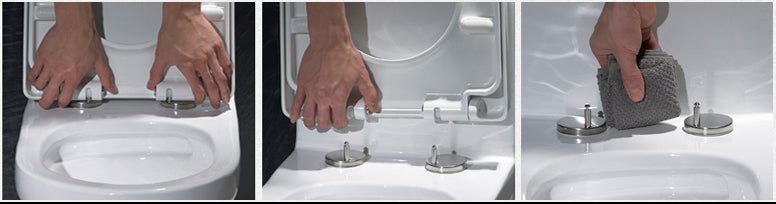 White Dual - Flush Siphonic One - Piece Toilet 0382Z - ADA - toilet NeoNova Decor